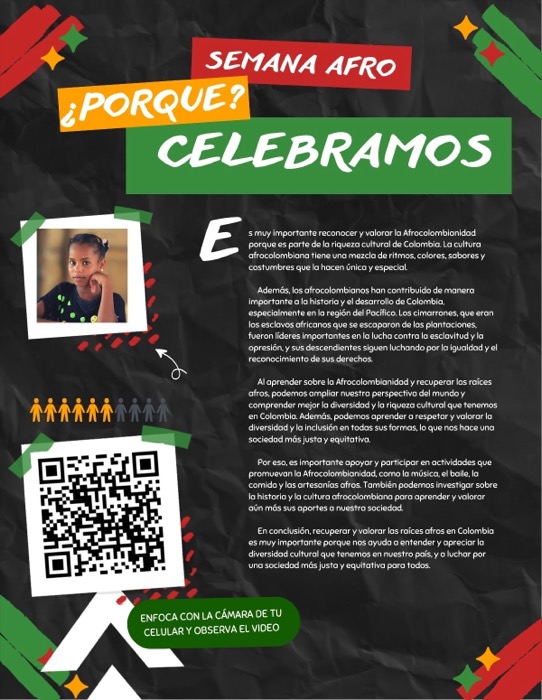 Sor María Presente, página 2: diseño editorial de Alvaro Cardenas Orozco